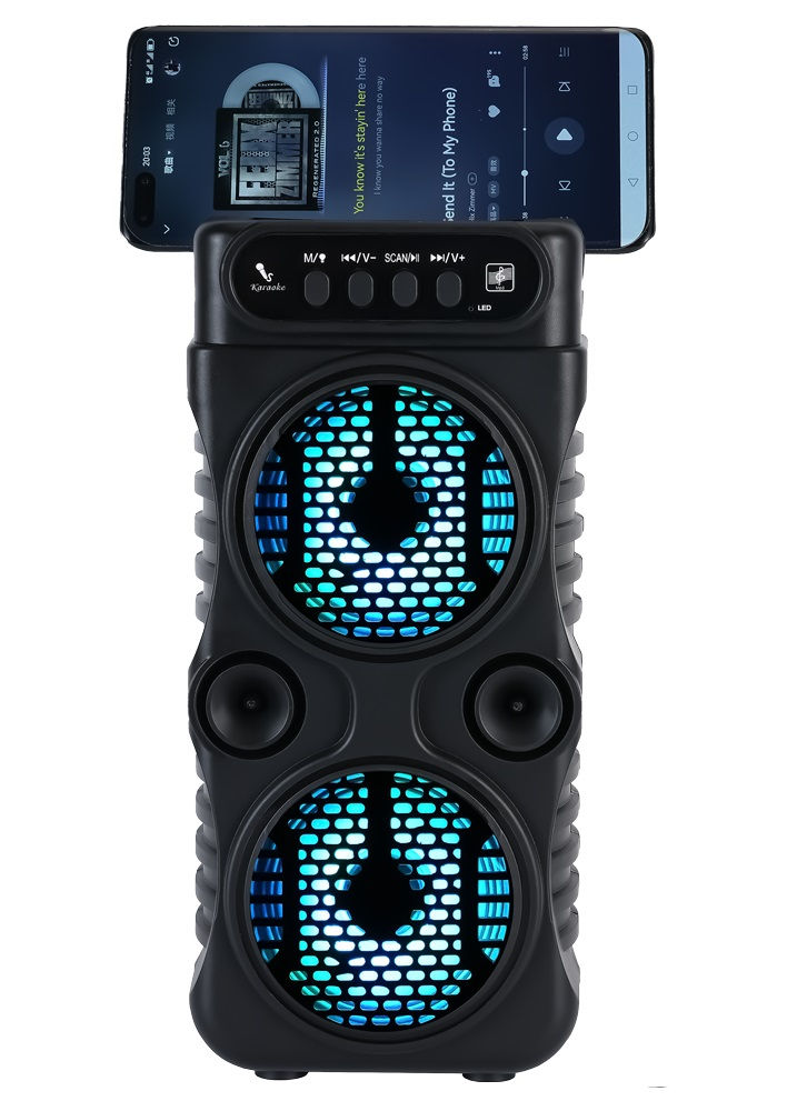 Thumbnail: QFX BT-23 2 x 3" Bluetooth Speaker