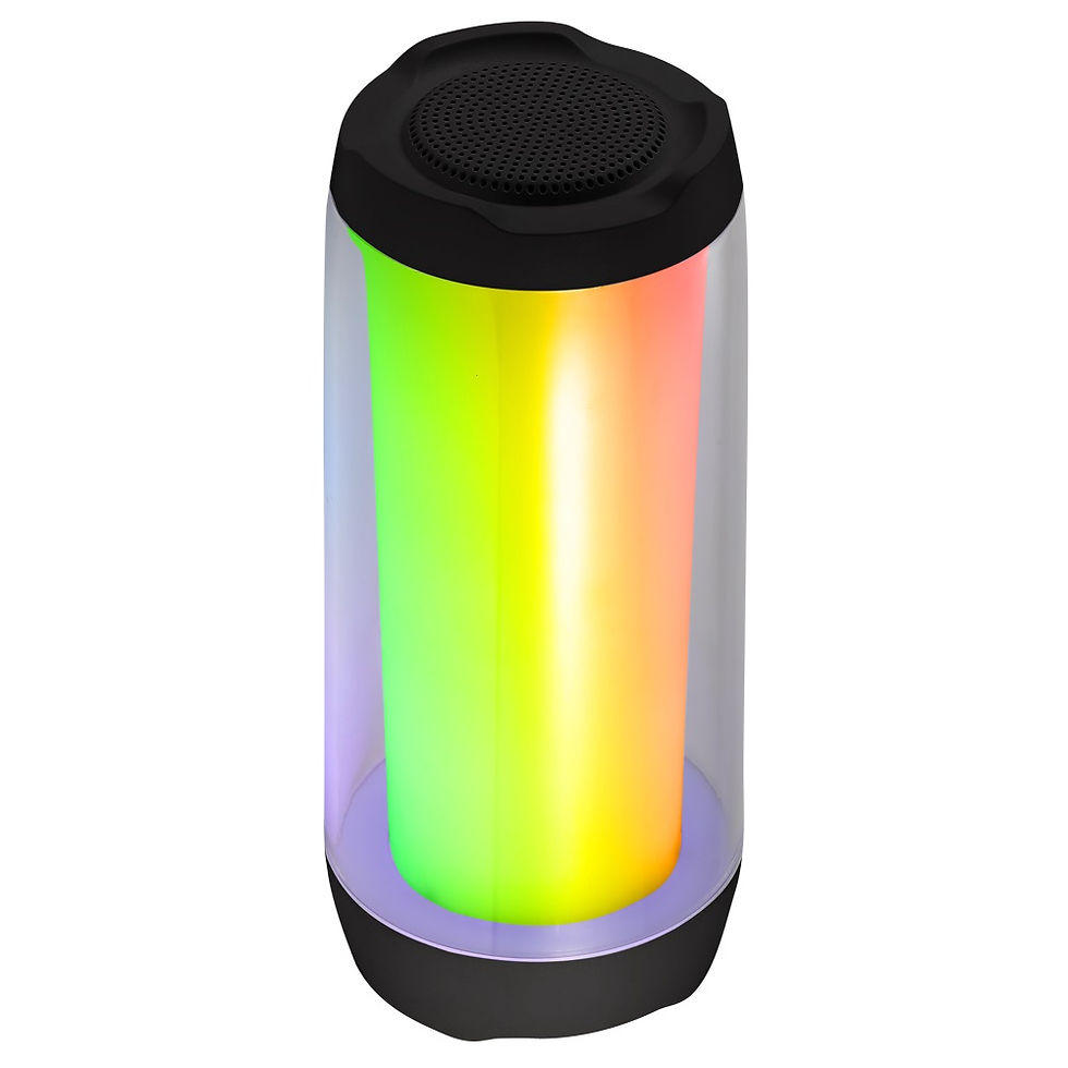 QFX BT-22-BLK 2" BT Speaker with LED, Black