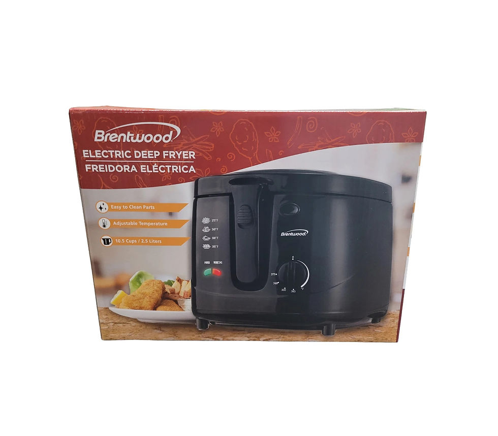 Thumbnail: Brentwood DF-725 2.5 Liter Deep Fryer, Black