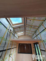 vue intérieur tiny house sans habillage