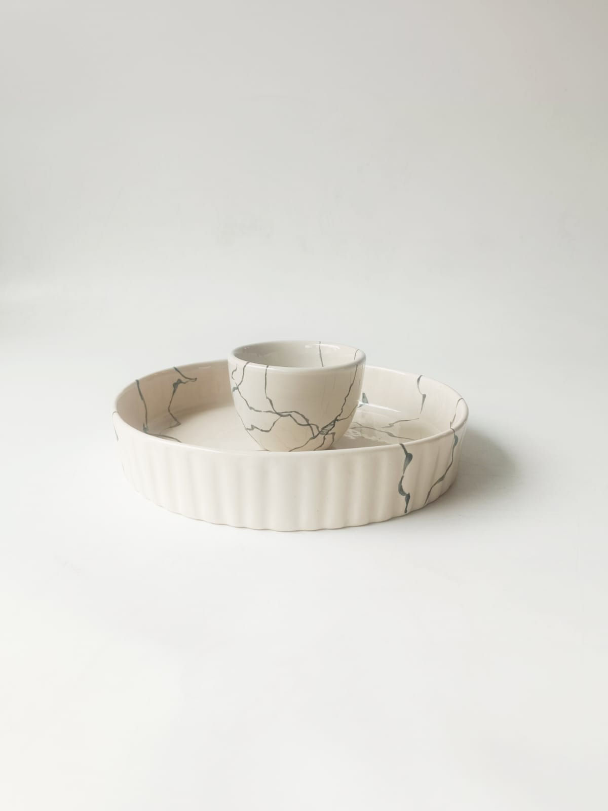 Chip & dip bowl