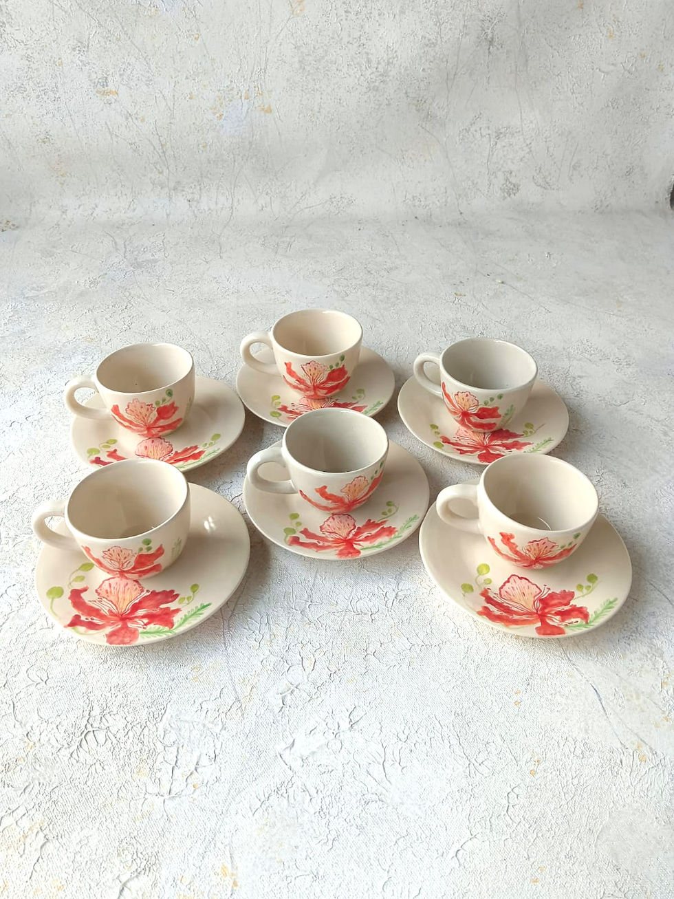 Thumbnail: Cup and saucer set