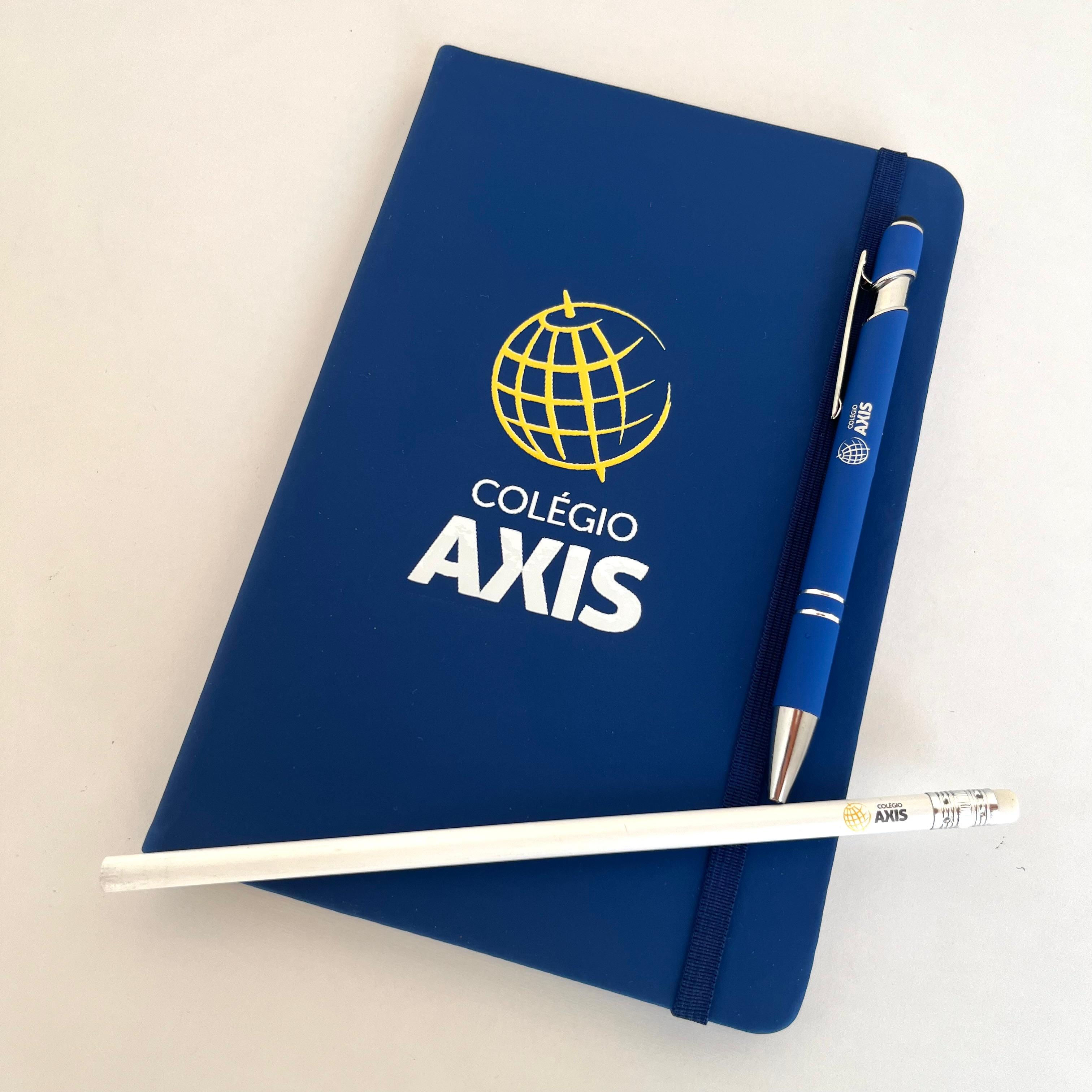 Moleskine Emborrachada Azul