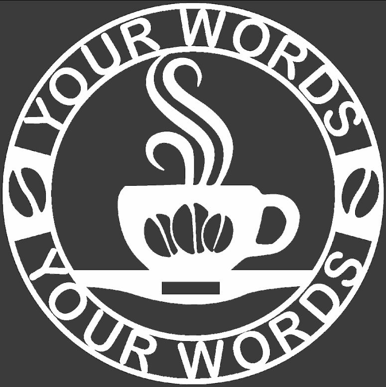 Coffee Cup Personalized Weatherproof Sign