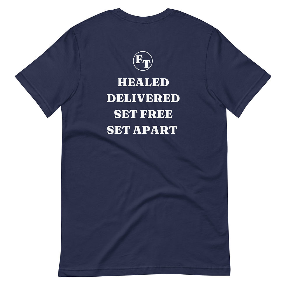 Thumbnail: Healed, Delivered, Set Free, Set Apart Short Sleeves