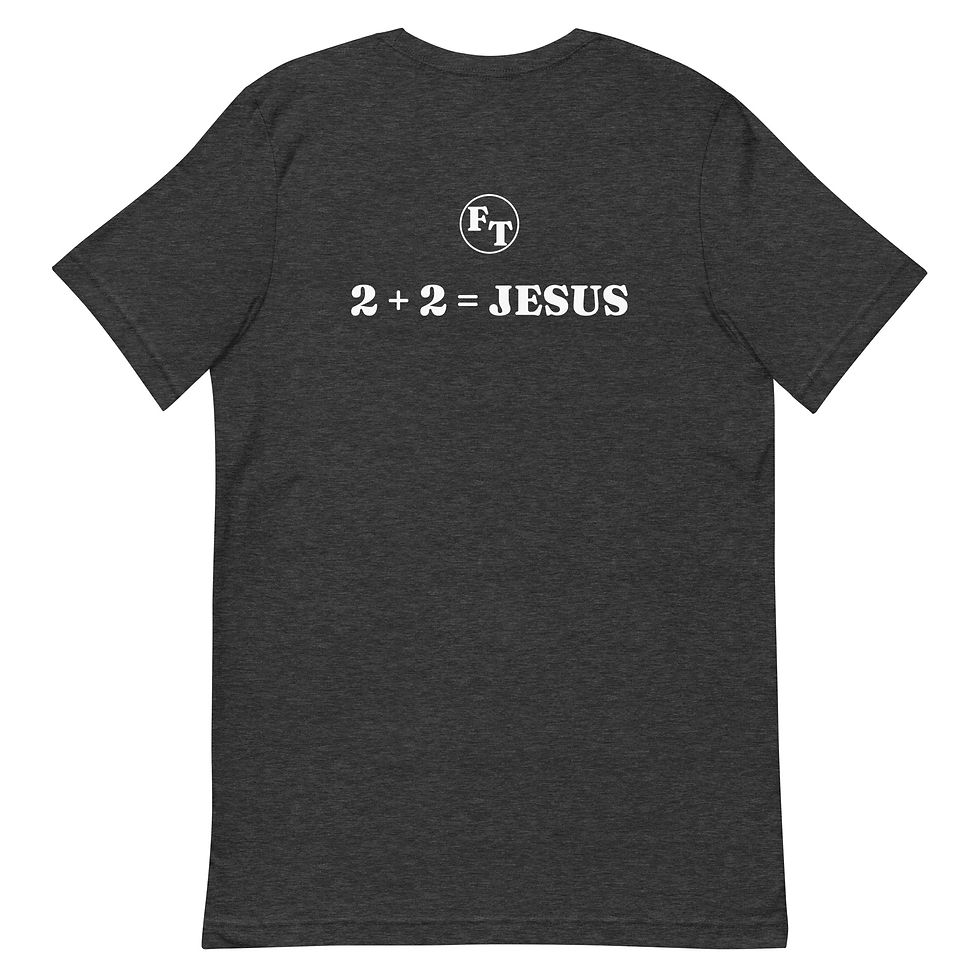 Miniatura: 2+2=Jesus Short Sleeves