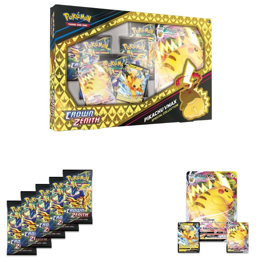 Pokemon Crown Zenith Pikachu Vmax Special Collection