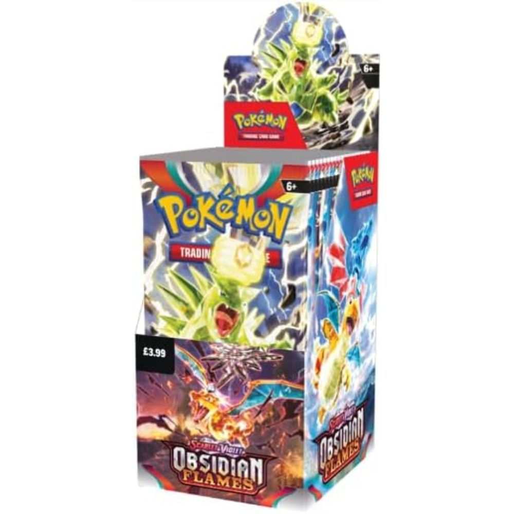 Obsdian Flames Half (18 Packs) Booster Box