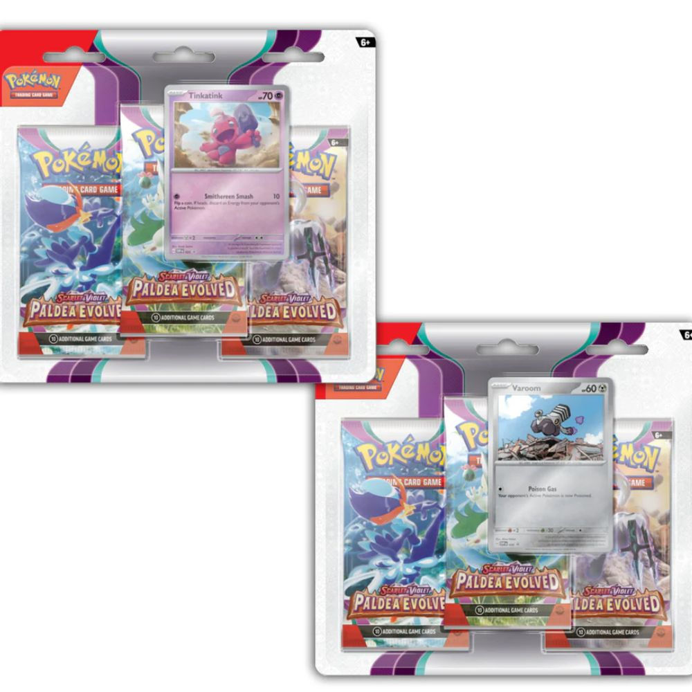 Pokémon Paldea Evolved 3Pk Blister