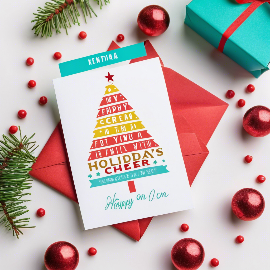 Holiday Greeting Magnet