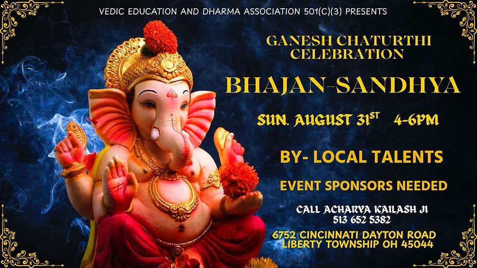 BHAJAN SANDHYA GANESH CHATURTHI CELEBRATION