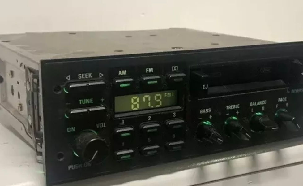 Thumbnail: 89-95 Ford Thunderbird Taurus Bronco Aux input Oem radio