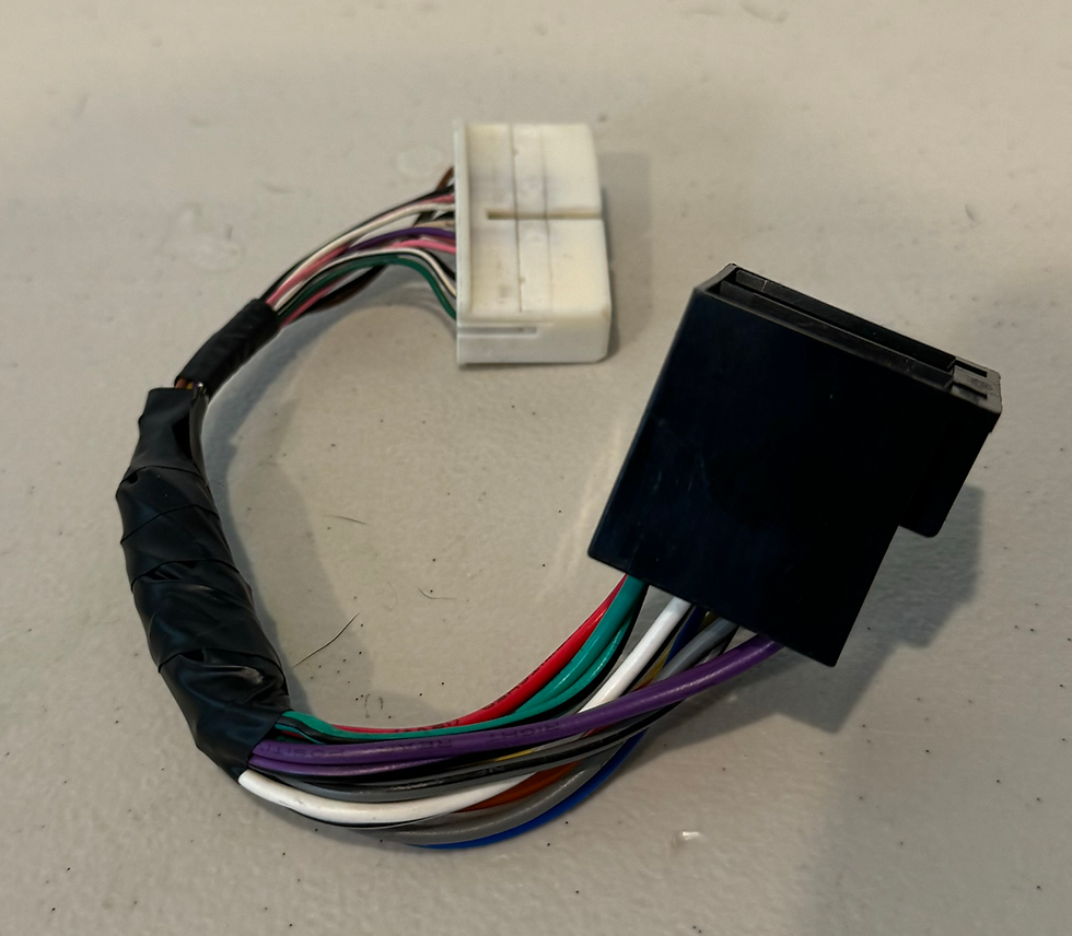 Thumbnail: ✅87-95 Jeep Wrangler Factory Harness to European (Blaupunkt EU) Adapter Harness