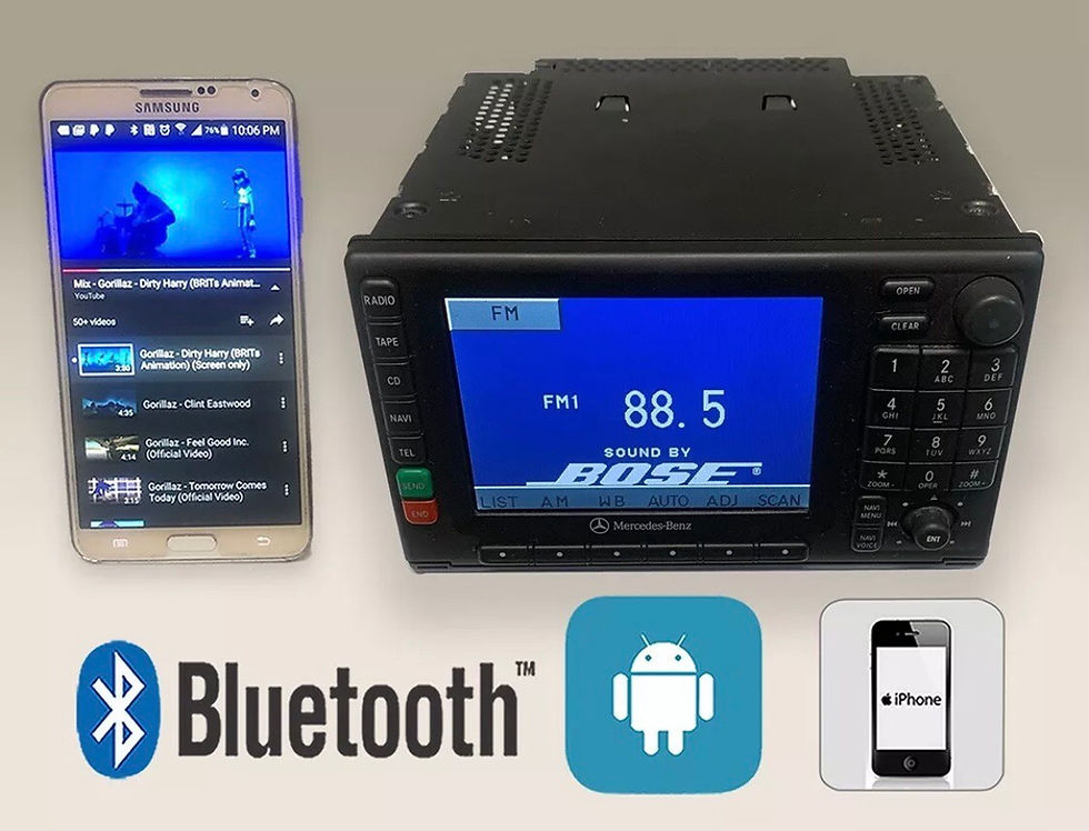 Thumbnail: ✅01-05 Mercedes ML500 ML350 Oem Radio Bluetooth Handsfree Calling Capability