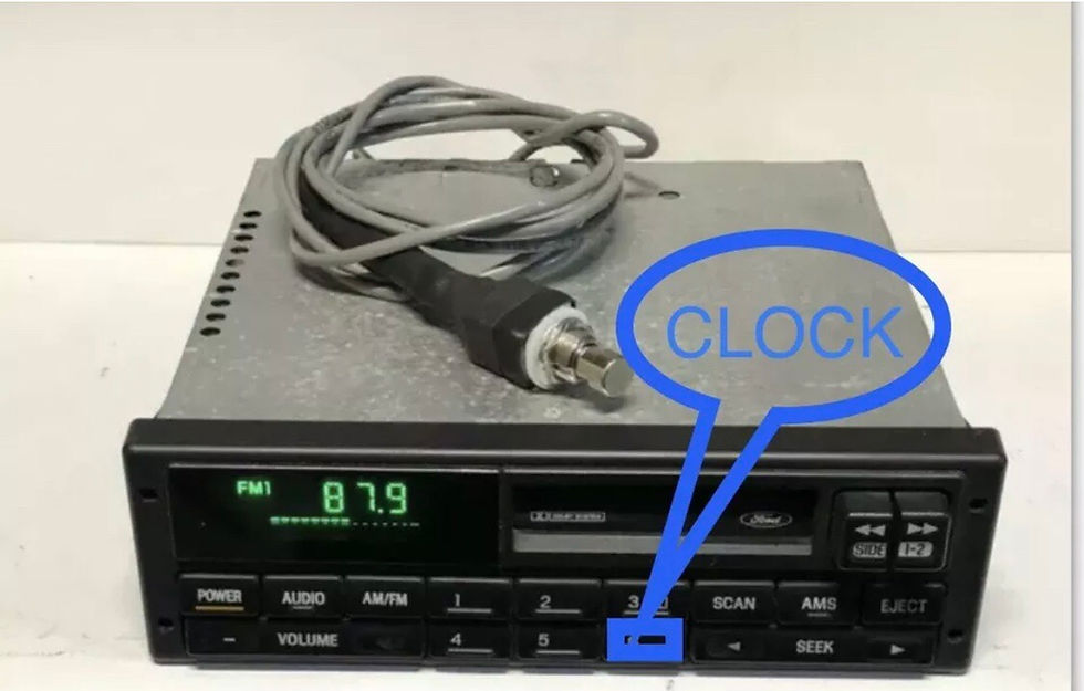 Thumbnail: ✅94-97 Ford AM/FM Cougar Thunderbird Mustang Bronco BLUETOOTH HANDSFREE  