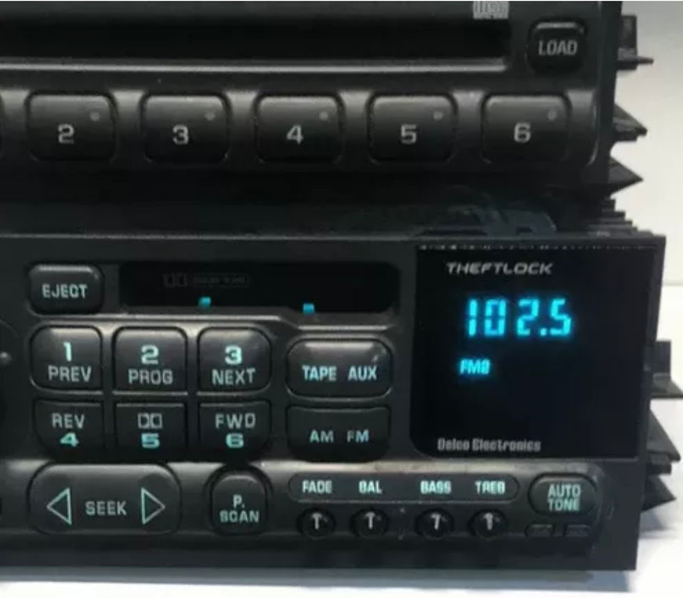 Thumbnail: 95-2002 GM GMC SIERRA CHEVY TAHOE w/ CD CHANGER REMOTE SLAVE CAPABILITY 1995