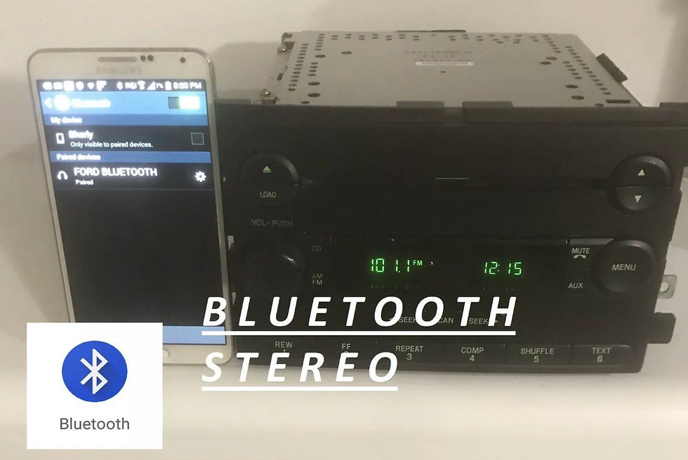 Thumbnail: 03-07 F150 F250 F350 MILAN BLUETOOTH FORD OEM STEREO 6CD