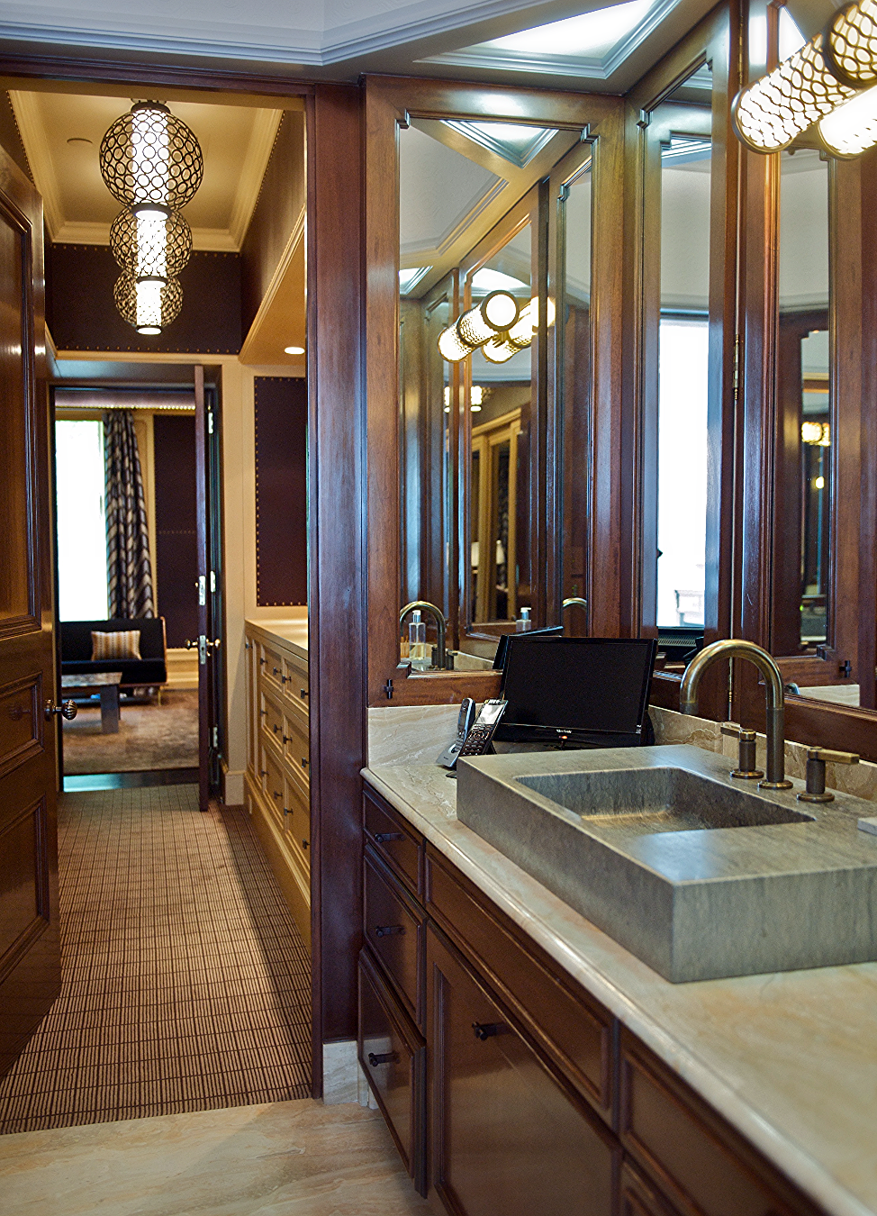 His Master Bath