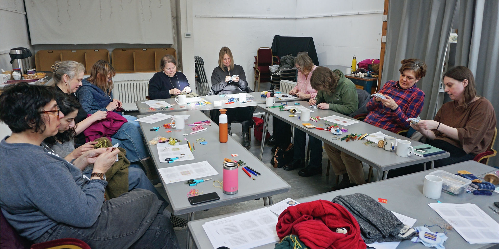 Creative Darning Workshop at Haddenham Arts Centre, March 2026