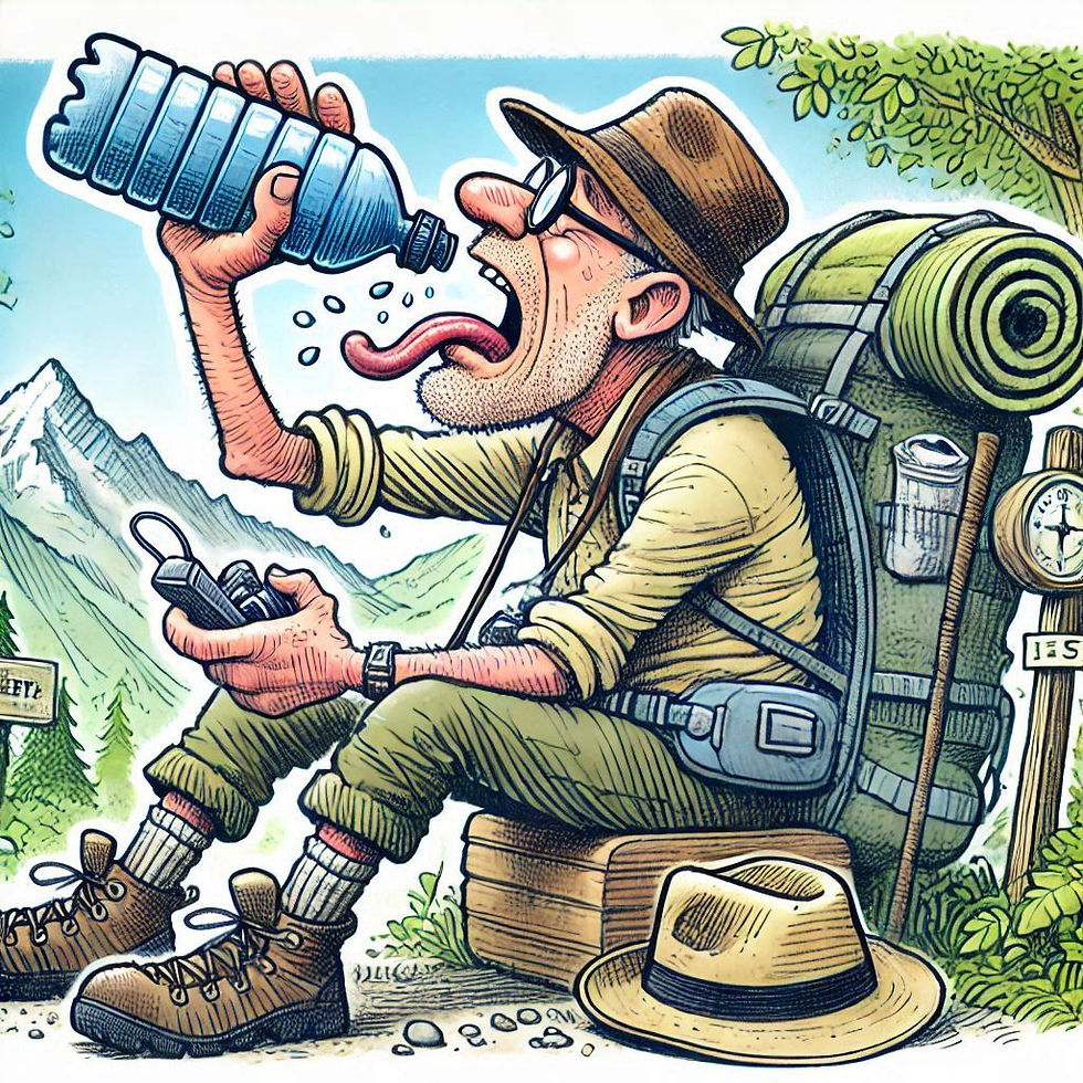 l’hydratation en randonnée est essentielle !