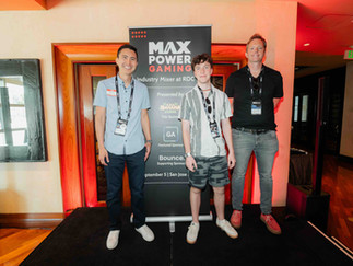 Crowd at Max Power Gaming industry mixer at RDC