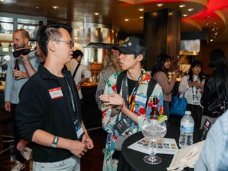 Crowd at Max Power Gaming industry mixer at RDC