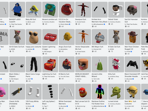 Top Selling Roblox Avatar Body Suits