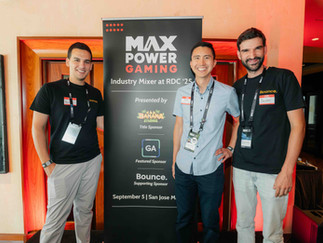Crowd at Max Power Gaming industry mixer at RDC