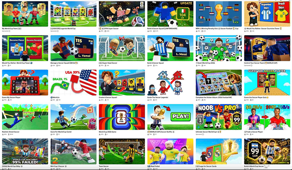 FIFA, Developers, and Brands Bring the World Cup to Roblox