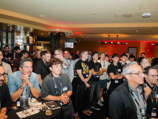 Crowd at Max Power Gaming industry mixer at RDC