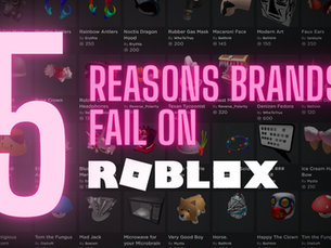 Twitter Users Reveal 5 Reasons Why Brands Fail on Roblox