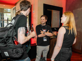 Crowd at Max Power Gaming industry mixer at RDC