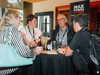 Crowd at Max Power Gaming industry mixer at RDC