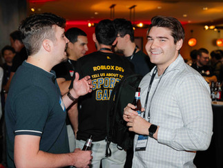 Crowd at Max Power Gaming industry mixer at RDC