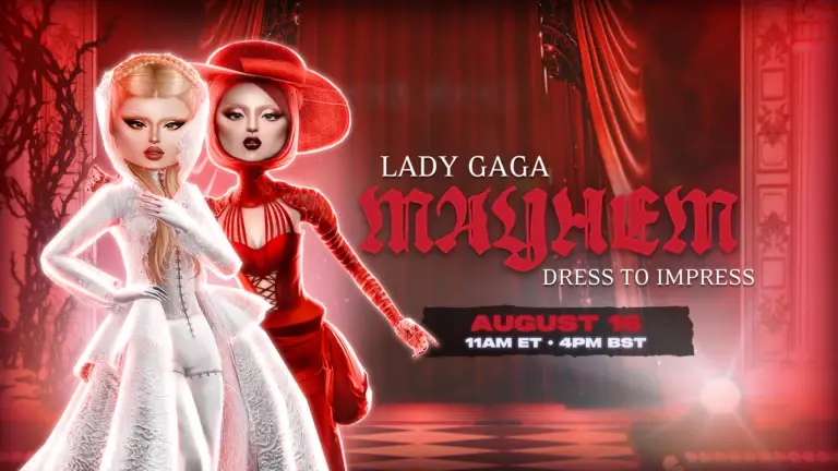 Lady Gaga avatar in Dress to Impress thumbnail