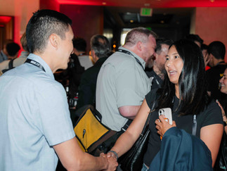 Crowd at Max Power Gaming industry mixer at RDC