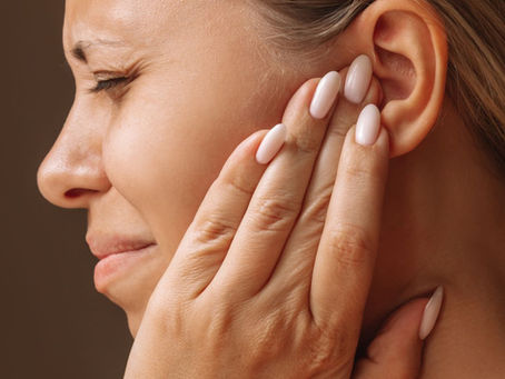Woman with earache a