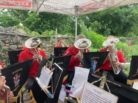 Ulverston Town Band at Ford Park