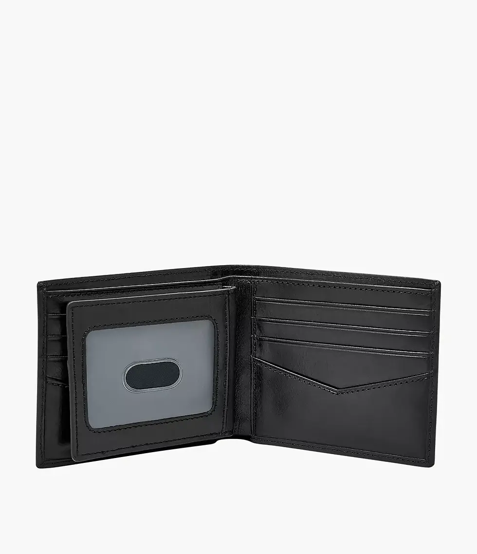 Thumbnail: Ryan RFID Passcase Wallet - Black