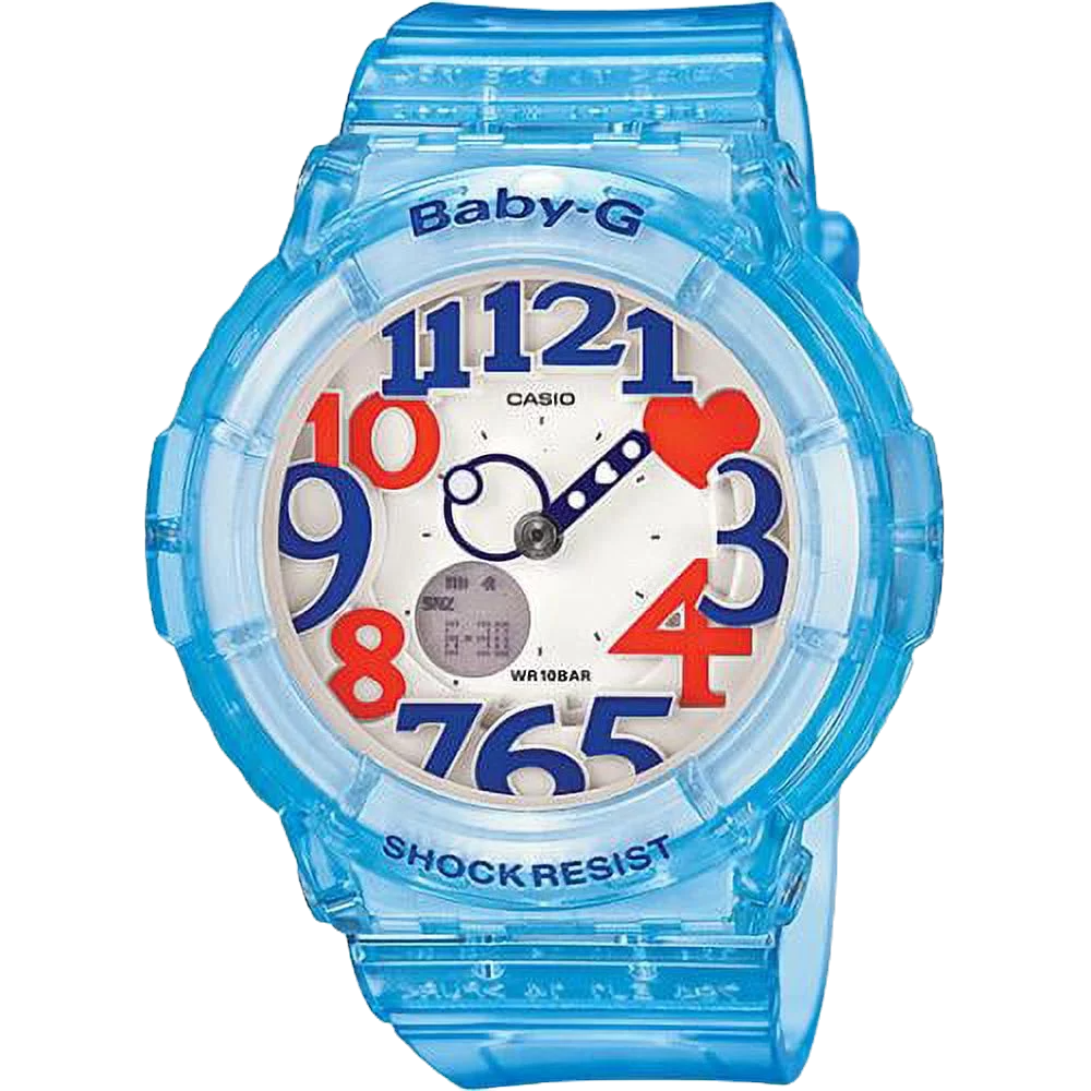 Baby-G Shock Resistant Light Blue Translucent