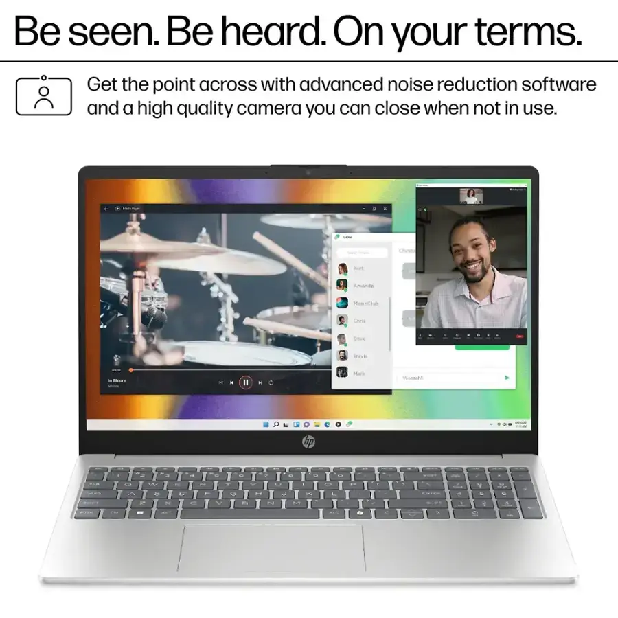 Thumbnail: HP - 15.6" Touchscreen Laptop - Intel Core i3 -256GB SSD - 8GB RAM