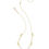 Thumbnail: Gold Tone Bow Strand Necklace