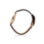 1 38 Pebble 9ct Gold Watch with Black Slate Dial - profile