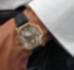 840  Octavo Mokume 18ct Yellow Gold Watch - lifestyle