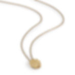 18ct Yellow Gold & Diamond Pendant - front view