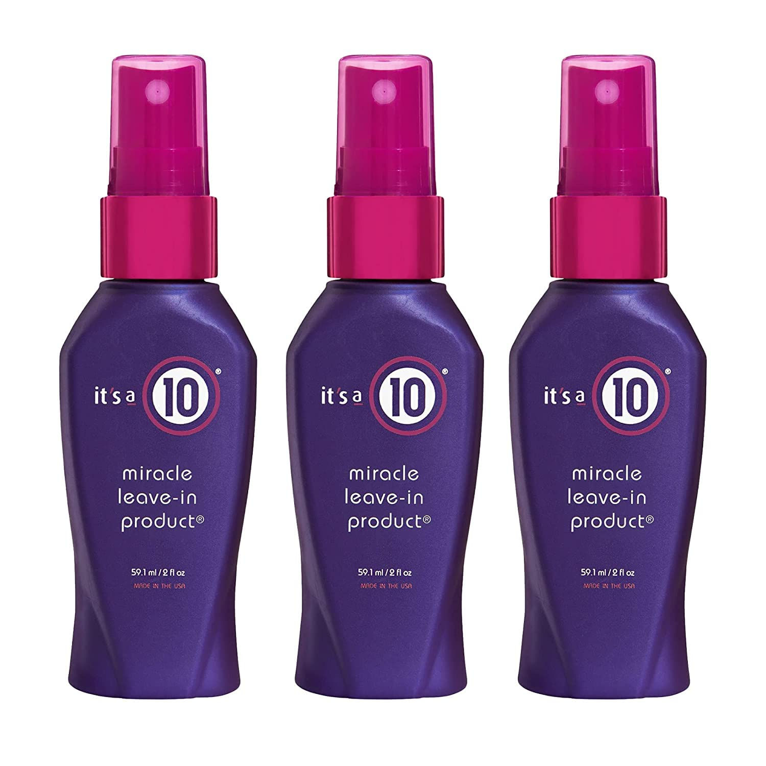 its a 10 Haircare Miracle Leave-In product 2 oz (Pack of 3)