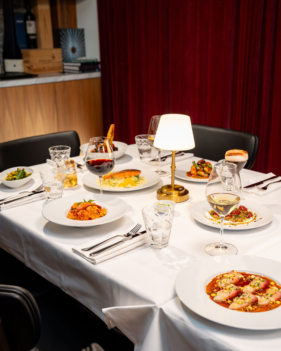 Private dining room at Centro on the Square in Oakville