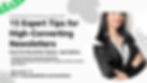15 newsletter tips april 2024