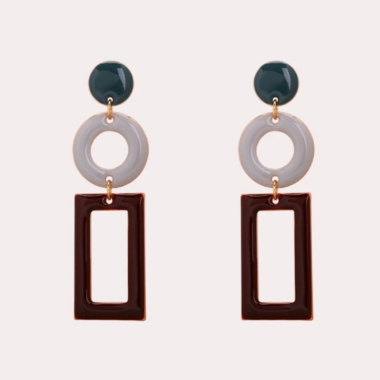 Nelly | gekleurde statement oorbellen