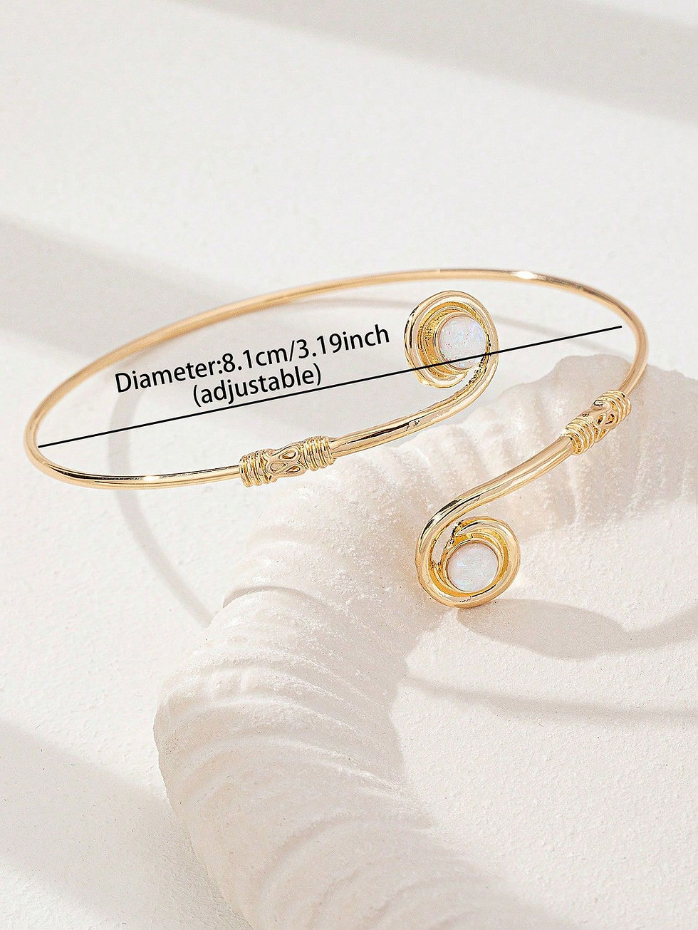 Thumbnail: Kay  | bovenarm armband goud